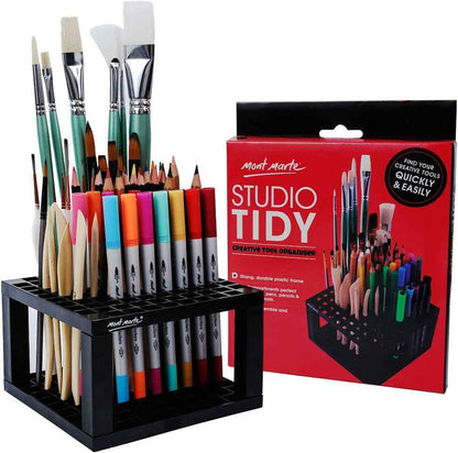 MONT MARTE 96 Hole Plastic Marker Pen,Pencil,Brush Holder - TTpen