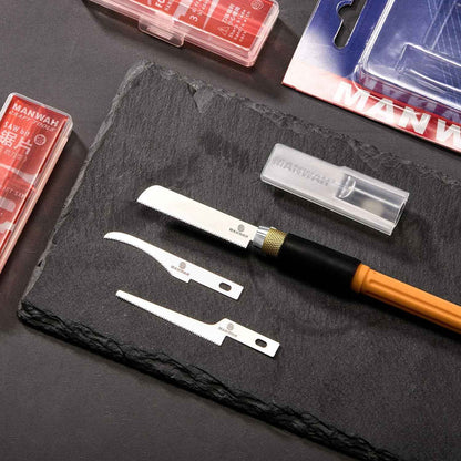 Mini Hand Saw Model Tools with 9Pcs Craft Blades