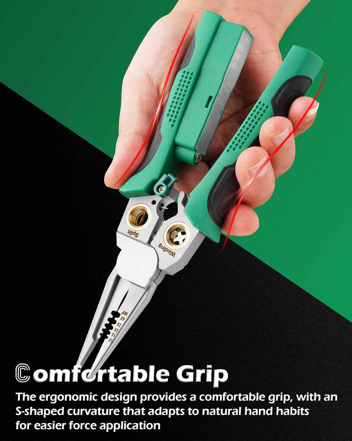 8 In 1 Wire Stripper with Voltage Tester