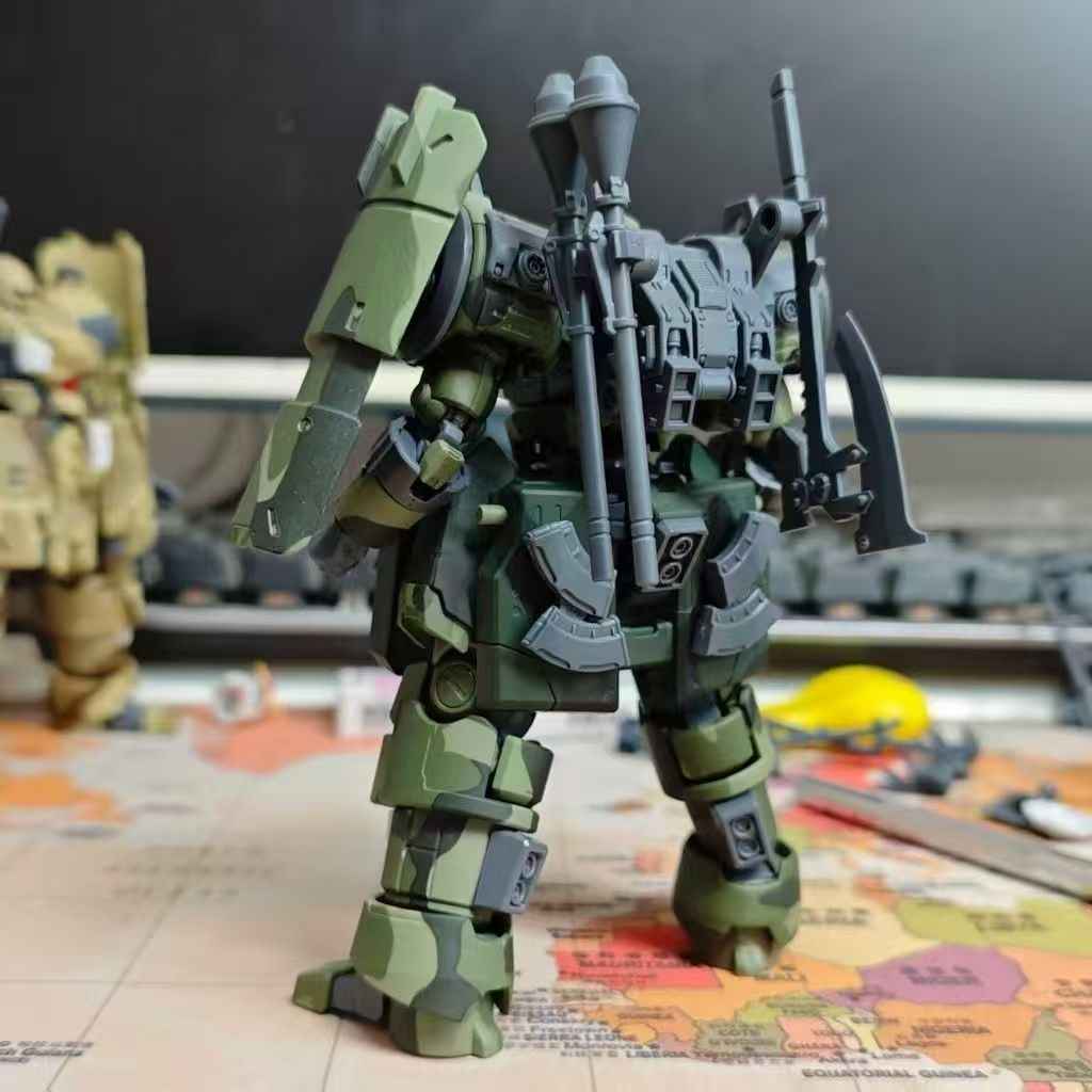 Chieftain Continent Camouflage Zaroff M1 Super Mobile Cavalry Series Assembled Model