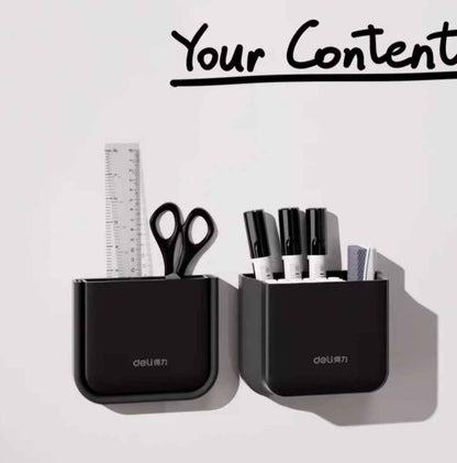 DELI Magnetic Foldable Pen Holder 2 Pack