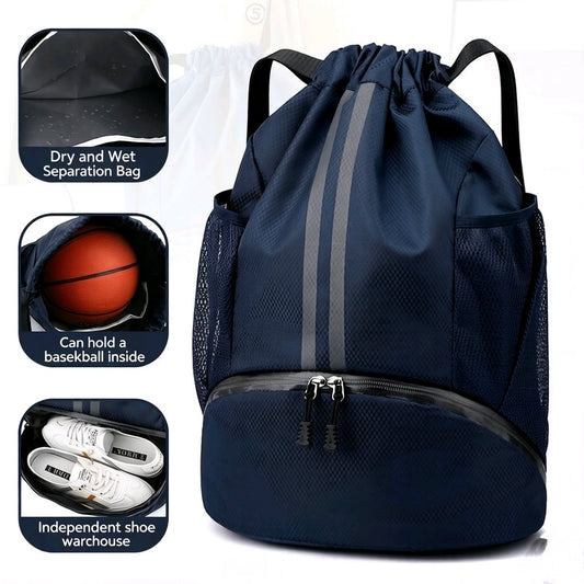 Large Capacity Dry Wet Separation Gym Backpack