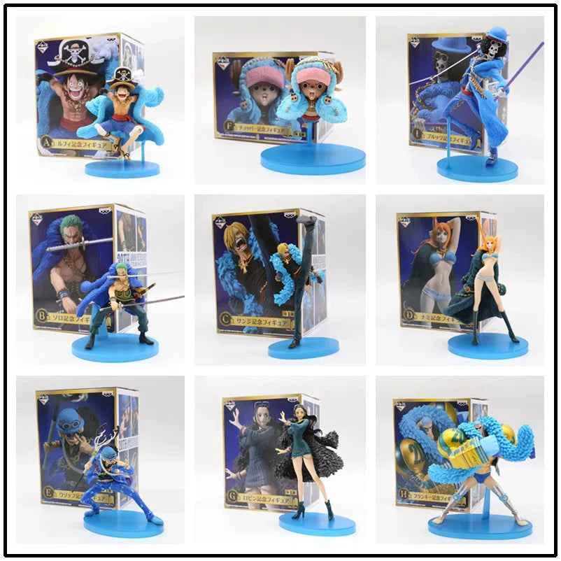 One Piece 20th Anniv. Luffy, Zoro, Nami, Chopper Figures
