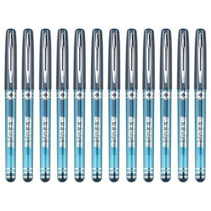 Baoke Blue 0.5mm Gel Pen Pack of 12 (PC 2178)