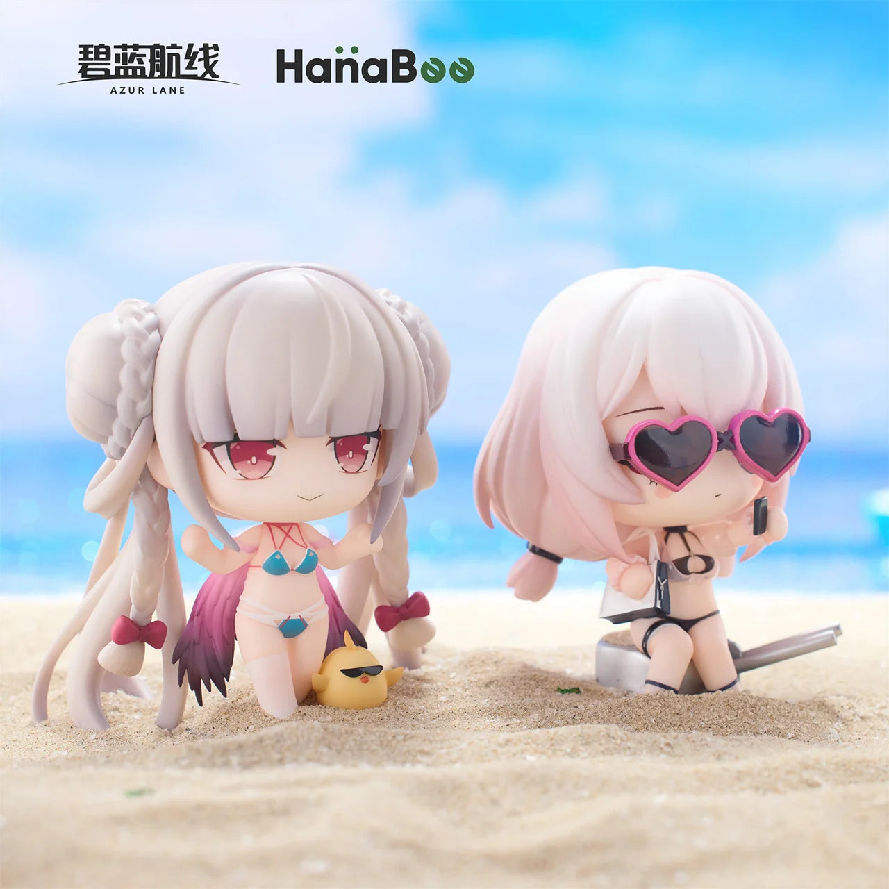 Azur Lane HanaBee Summer Swimsuit Chibi Figure Vol.2