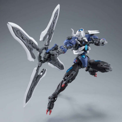 Plastic Model Action Figures Kits, Flame Soul Emperor of Flame, 8.66in Mecha Model, 1:100 Collectible Easy to Assem