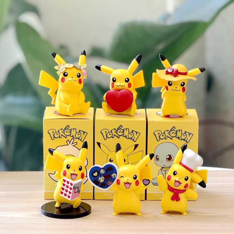 Pokemon Pikachu Heart Anime Collectible Figure
