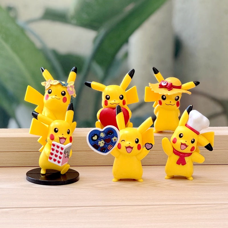 Pokemon Pikachu Heart Anime Collectible Figure