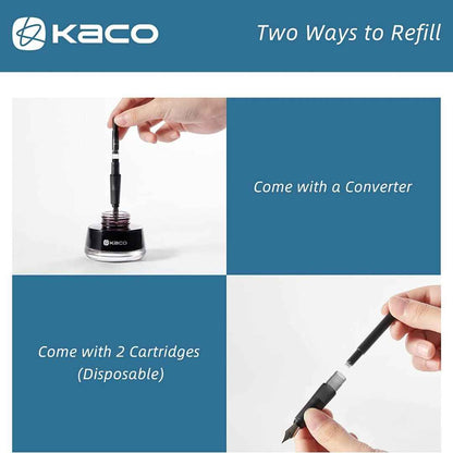 KACO SKY Premium Plastic Fountain Pen Transparent