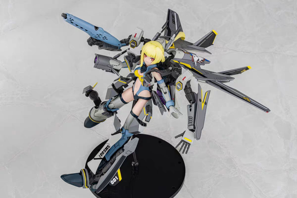 Aoshima VFG VF-25S Super Messiah Macross Girl Model Kit