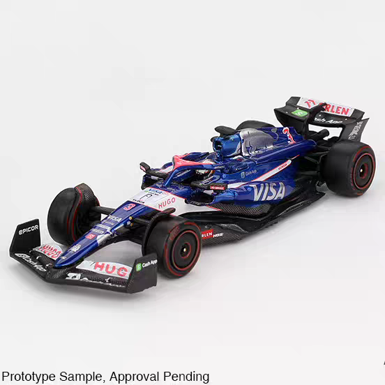 MINIGT Daniel Ricciardo 2024 F1 Bahrain GP Alloy Model