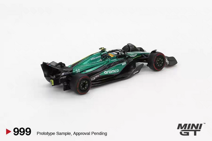 Mini GT 1:64 Scale Aston Martin AMR24 #14 Alonso Model