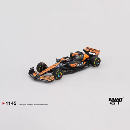 Mini GT McLaren MCL38 #4 Lando Norris F1 Car Model