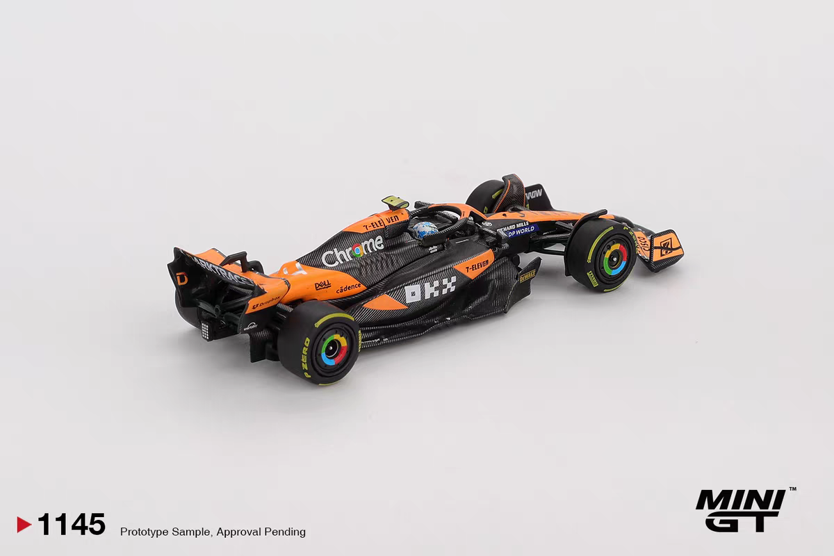 Mini GT McLaren MCL38 #4 Lando Norris F1 Car Model