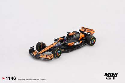 MINIGT McLaren MCL38 #81 Oscar Piastri 1:64 Alloy Car Model