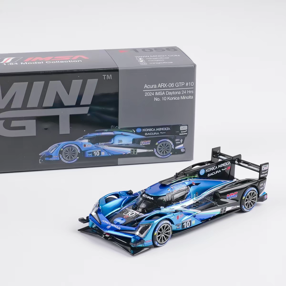 MINIGT 1:64 Acura ARX-06 #10 Wayne Taylor Alloy Model Car