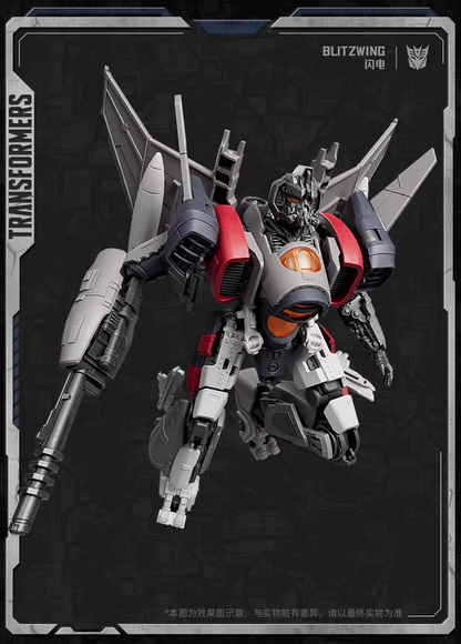 Transformers Blitzwing Movie 3 Champion Figure