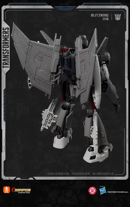 Transformers Blitzwing Movie 3 Champion Figure
