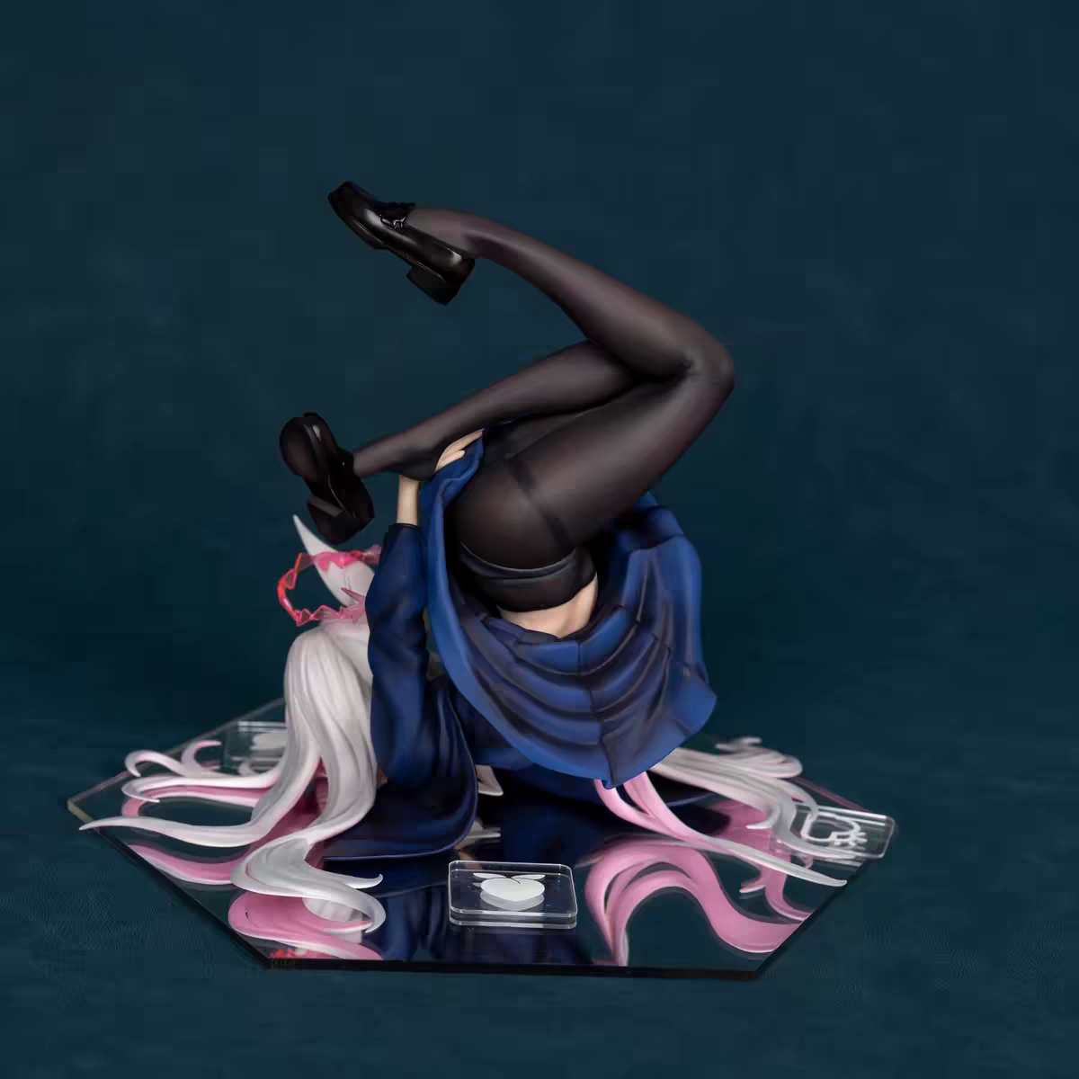 UP Studio Blue Archive Plana Kaiten Lock 1/6 Scale Figure – JK Uniform Inverted Pose Mirror Base Dual Ver. Collectible Statue