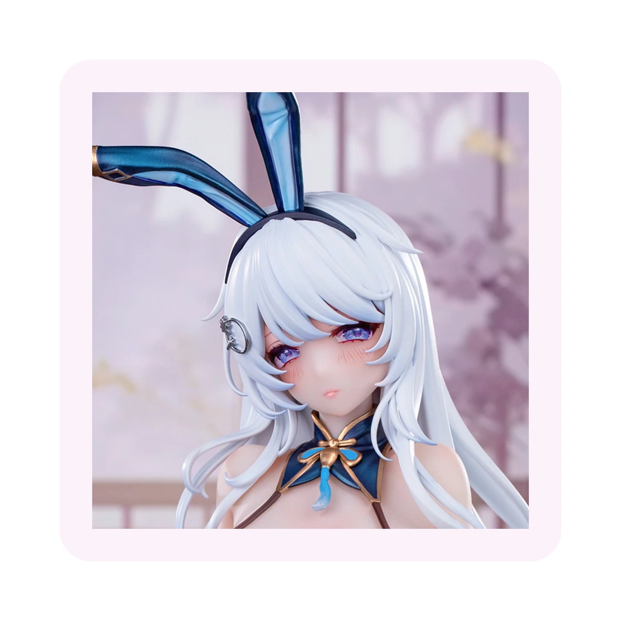 Hapitopi Machi 旗开得胜 Bunny Girl 1/6 Scale Figure — Qipao Bunny Premium Collectible