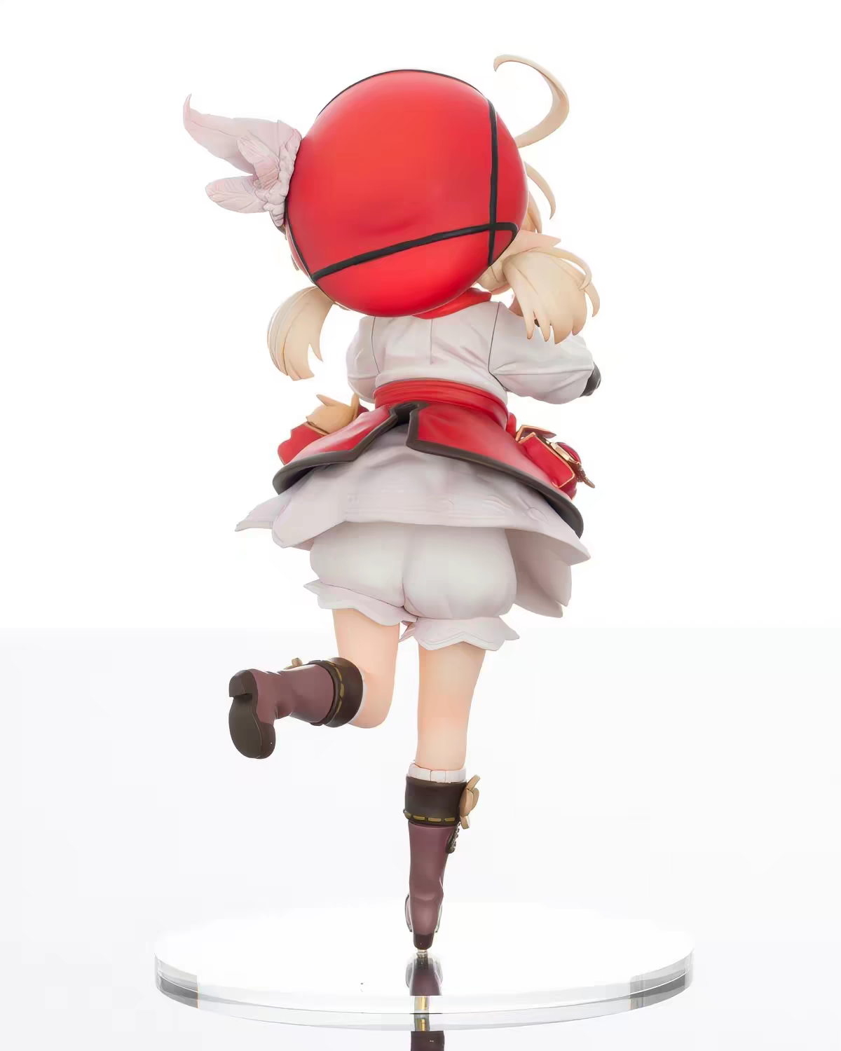 MOYU Original Loli Cafe Waitress 1/7 Scale Anime Figure – Red Uniform Cake Tray Running Pose Cute Collectible Statue