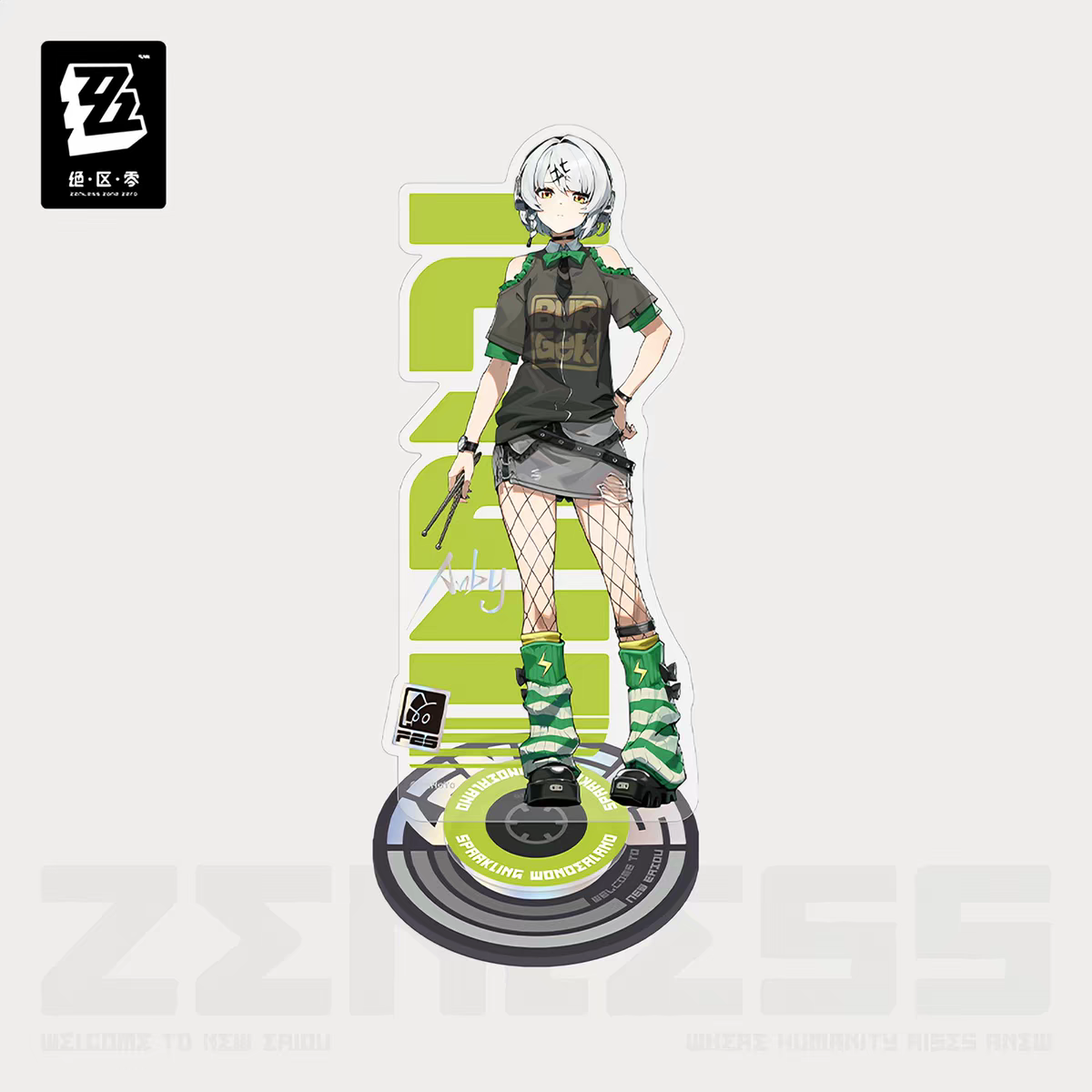 ZZZ Sparkling Wonderland Spinning Acrylic Stand