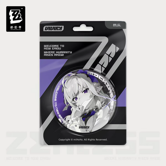 ZZZ Official Mockingbird Reflective Badge Vivian Hugo