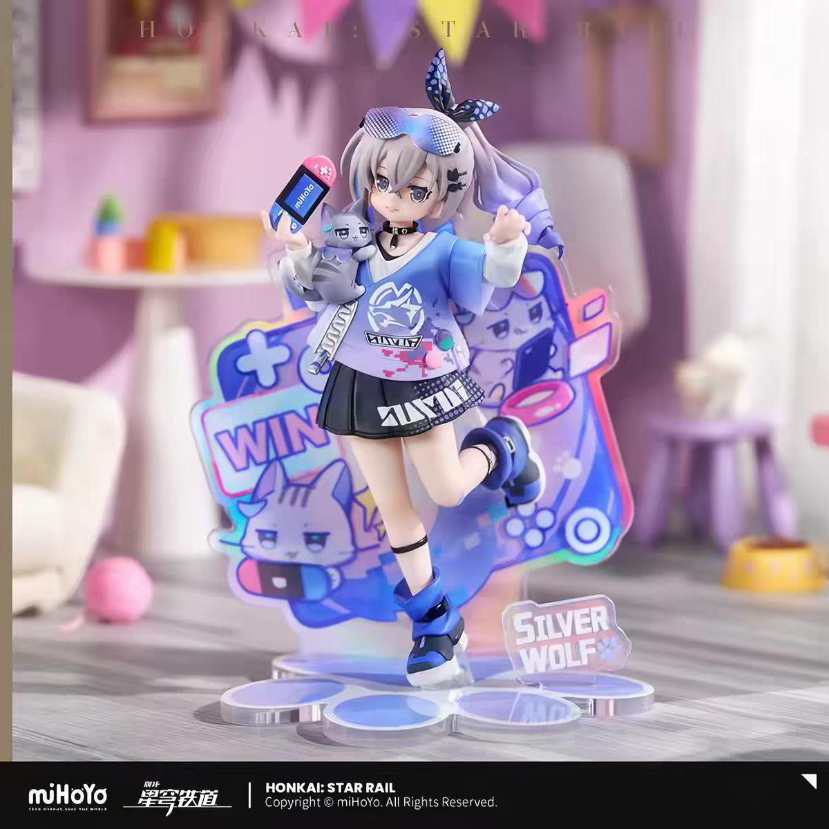 Honkai Star Rail Silver Wolf Meow Series Figure miHoYo