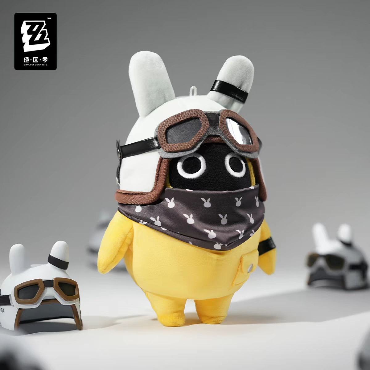 Zenless Zone Zero Bangboo Racer Plush Keychain Official miHoYo