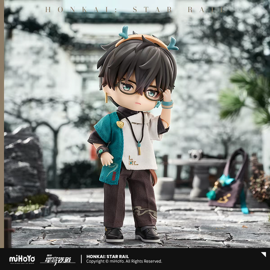 Honkai Star Rail Dan Heng Train Journey Chibi Doll Figure miHoYo
